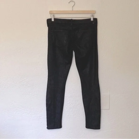 MOTHER The Looker in Look But Don’t Touch Faux Suede Jeans, Size 28 - Picture 4 of 9